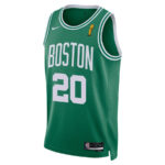 JD Davison 20 Boston Celtics 2024 FINALS CHAMPIONS Jersey - Icon Edition - Kelly Green