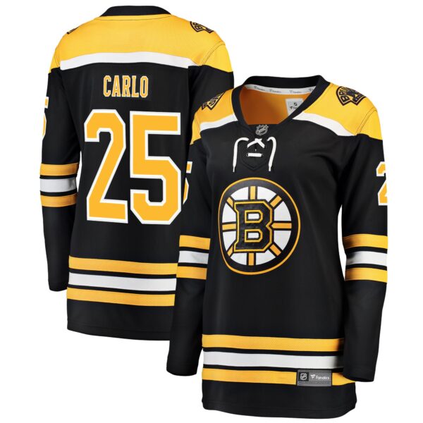 Brandon Carlo Boston Bruins Fanatics Women's Breakaway Player Jersey - Black