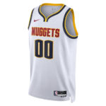Denver Nuggets 2023/24 Association Swingman Custom Men Jersey - White
