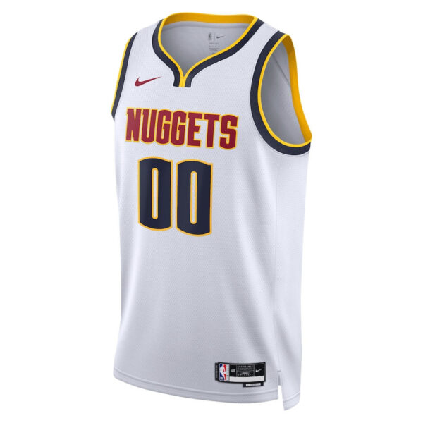 Denver Nuggets 2023/24 Association Swingman Custom Men Jersey - White