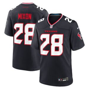 Joe Mixon Houston Texans  Game Jersey - Navy