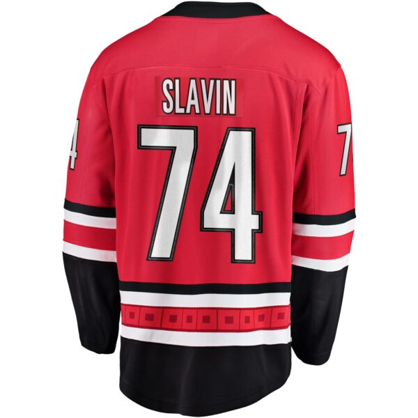 Jaccob Slavin Carolina Hurricanes Fanatics Alternate Breakaway Player Jersey - Red