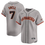 Blake Snell 7 San Francisco Giants Away Limited Men Jersey - Gray