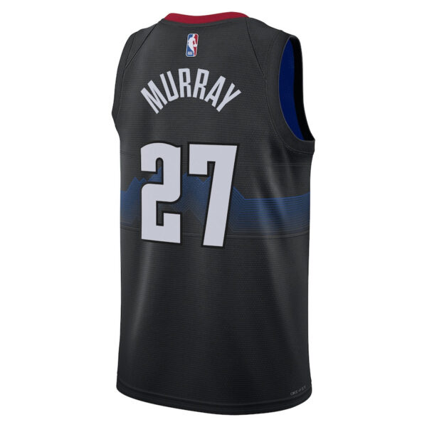 Jamal Murray 27 Denver Nuggets 2023/24 City Edition Swingman Jersey - Black