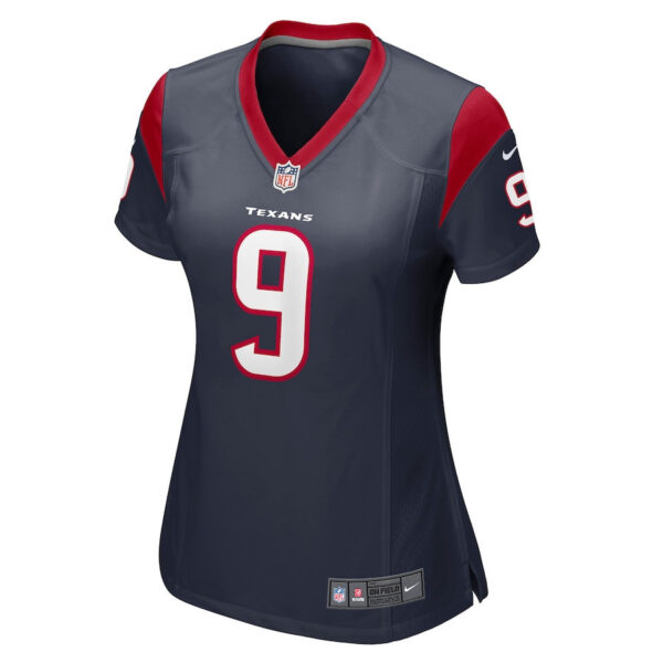 Brevin Jordan 9 Houston Texans Women Game Jersey - Navy