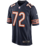 William Perry 72 Chicago Bears Men Game Retired Jersey - Navy