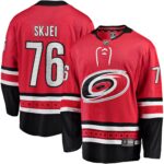 Brady Skjei Carolina Hurricanes Fanatics Alternate Breakaway Player Jersey - Red