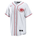 Spencer Steer 7 Cincinnati Reds Home Men Jersey - White