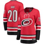 Sebastian Aho Carolina Hurricanes Fanatics Women's Alternate Breakaway Player Jersey - Red