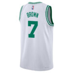 Jaylen Brown 7 Boston Celtics 2024 FINALS CHAMPIONS Swingman Jersey - Association Edition - White