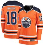 Zach Hyman Edmonton Oilers Fanatics Women's Breakaway Player Jersey - Orange