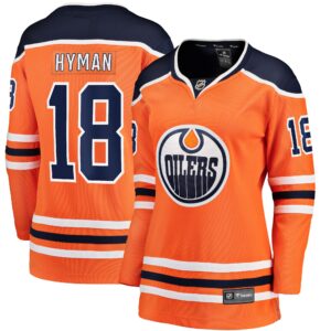 Zach Hyman Edmonton Oilers Fanatics Women's Breakaway Player Jersey - Orange