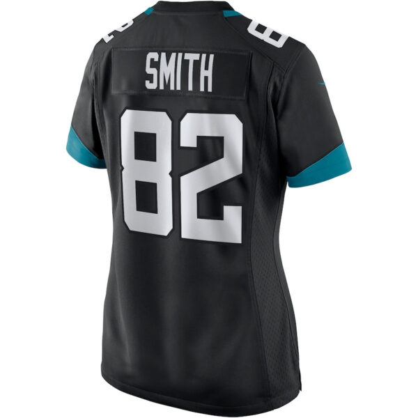Jimmy Smith 82 Jacksonville Jaguars Women Game Retired Jersey - Black