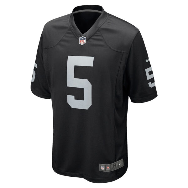 Divine Deablo 5 Las Vegas Raiders Men Game Jersey - Black