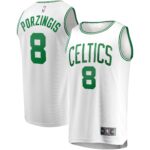 Kristaps Porzingis Boston Celtics Fanatics Youth Fast Break Player Jersey - Association Edition - White