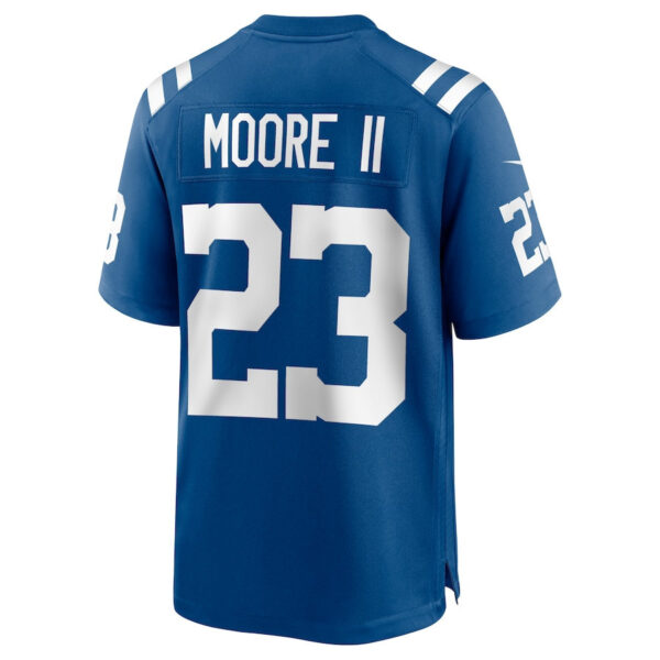 Kenny Moore II 23 Indianapolis Colts Men Game Jersey - Royal