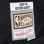 Kevin Garnett Boston Celtics Mitchell & Ness Hardwood Classics 2007/08 Split Swingman Jersey - Black/Kelly Green