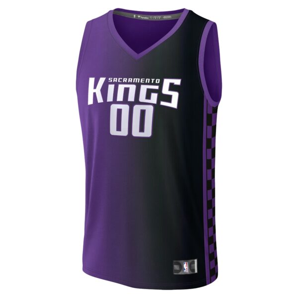 Sacramento Kings Fanatics Youth Custom Fast Break Jersey - Purple - Statement Edition