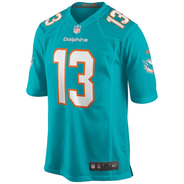 Dan Marino 13 Miami Dolphins Men Game Retired Jersey - Aqua