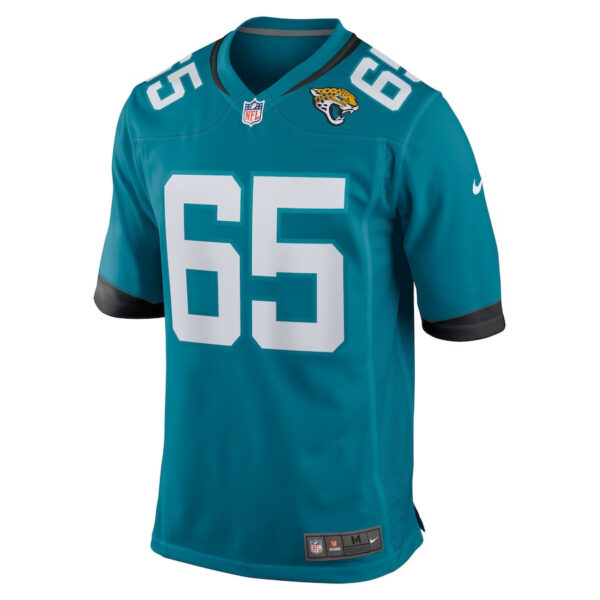 Mitch Morse 65 Jacksonville Jaguars Alternate Game Men Jersey - Teal