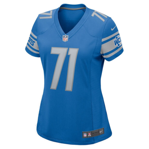 Michael Schofield 71 Detroit Lions Game Women Jersey - Blue