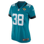 Riley Patterson 38 Jacksonville Jaguars Alternate Game Women Jersey - Teal