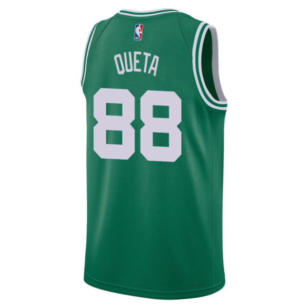 Neemias Queta 88 Boston Celtics 2024 FINALS CHAMPIONS Jersey - Icon Edition - Kelly Green