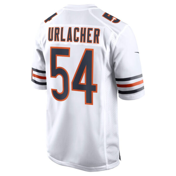 Brian Urlacher 54 Chicago Bears Men Retired Game Jersey - White
