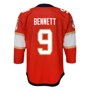 Sam Bennett 9 Florida Panthers 2024 STANLEY CUP Final Youth Home Breakaway Jersey - Red