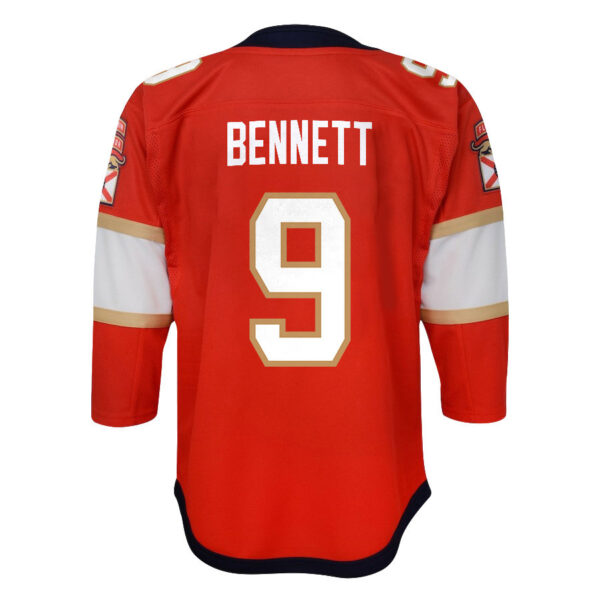 Sam Bennett 9 Florida Panthers 2024 STANLEY CUP Final Youth Home Breakaway Jersey - Red
