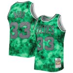Larry Bird Boston Celtics Mitchell & Ness 1985/86 Galaxy Swingman Jersey - Kelly Green