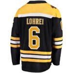 Mason Lohrei Boston Bruins Fanatics Home Premier Breakaway Player Jersey - Black