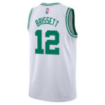 Oshae Brissett 12 Boston Celtics 2024 FINALS CHAMPIONS Swingman Jersey - Association Edition - White