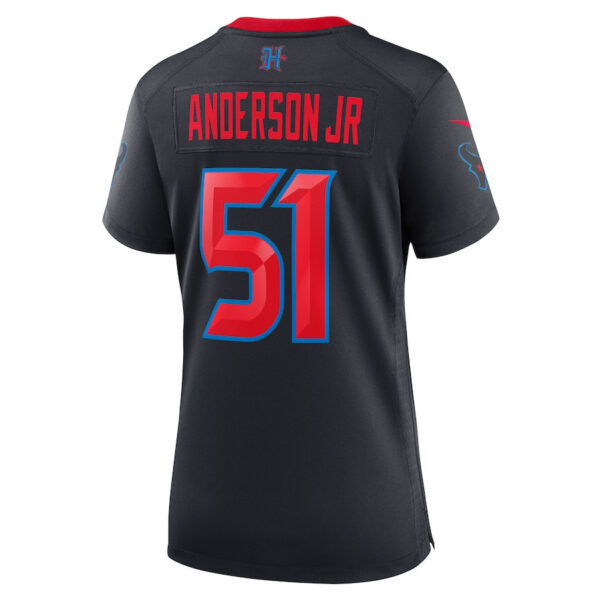 Will Anderson Jr. 51 Houston Texans Women 2nd Alternate Game Jersey - Navy