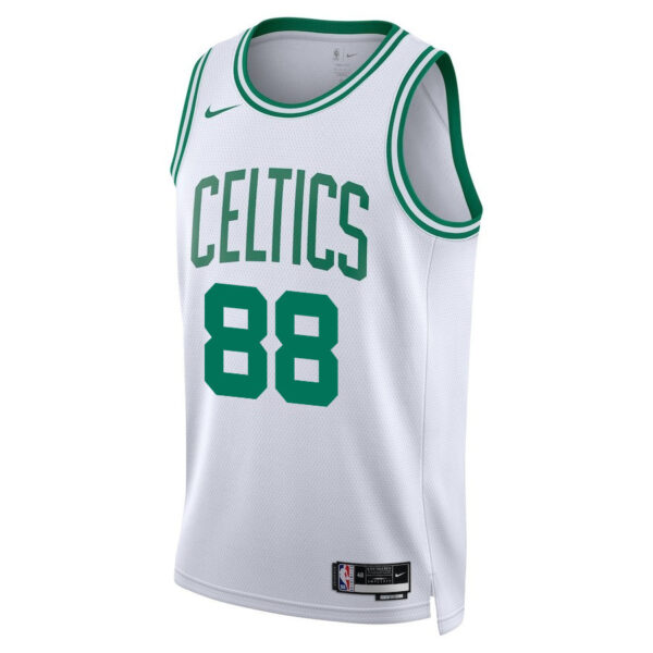 Neemias Queta 88 Boston Celtics 2024 FINALS PATCH Swingman Jersey - Association Edition - White
