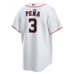 Jeremy Peña 3 Houston Astros Home Men Jersey - White