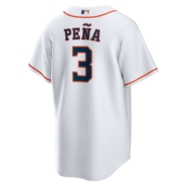 Jeremy Peña 3 Houston Astros Home Men Jersey - White