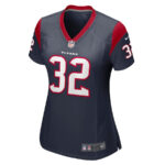 Garret Wallow 32 Houston Texans Women Game Jersey - Navy