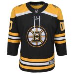 Boston Bruins Youth Home Custom Premier Jersey - Black