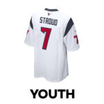 C.J. Stroud 7 Houston Texans The Gunslinger Game YOUTH Jersey - White