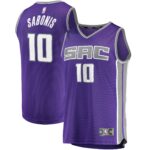 Domantas Sabonis Sacramento Kings Fanatics Fast Break Replica Jersey - Icon Edition - Purple