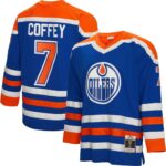 Paul Coffey Edmonton Oilers Mitchell & Ness  1986/87 Blue Line Player Jersey - Royal