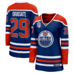 Leon Draisaitl 29 Edmonton Oilers 2024 Stanley Cup Final Home Breakaway Player Jersey - Royal, Women