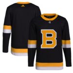 Boston Bruins adidas Men's Alternate Primegreen Authentic Jersey - Black