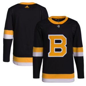 Boston Bruins adidas Men's Alternate Primegreen Authentic Jersey - Black