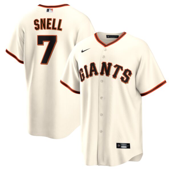 Blake Snell San Francisco Giants  Home Replica Jersey - Cream