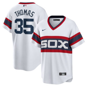 Frank Thomas Chicago White Sox  Home Cooperstown Collection Player Jersey - White