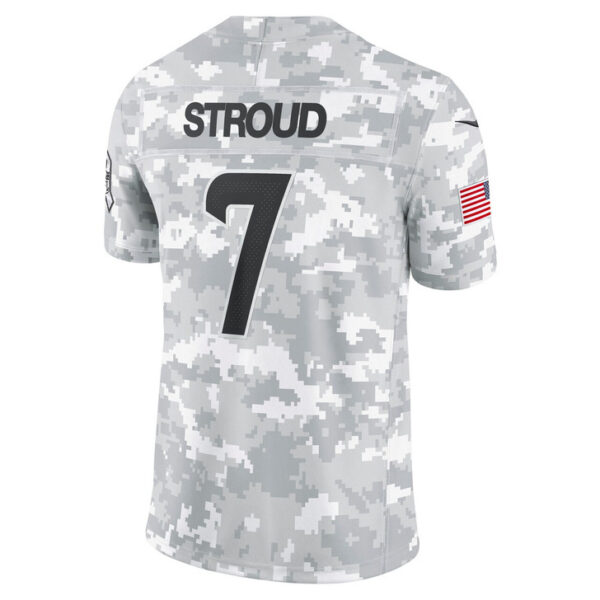 C.J. Stroud Houston Texans 2024 Salute to Service Limited Jersey - Arctic Camo