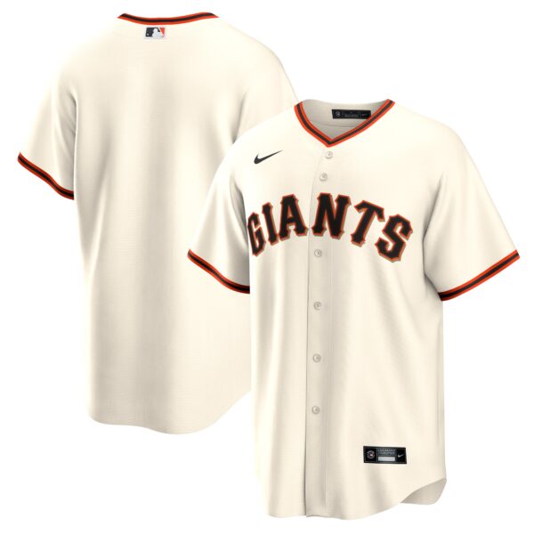 San Francisco Giants  Home Blank Replica Jersey - Cream