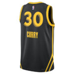 Stephen Curry 30 Golden State Warriors 2023/24 Swingman Jersey - City Edition - Unisex Black